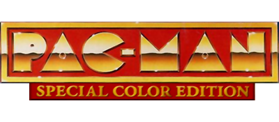 Pac-Man Special Color Edition logo for GameBoy Color
